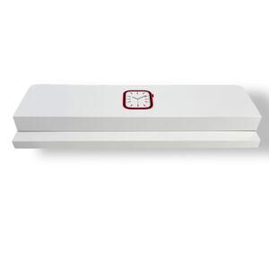 Apple Watch Series 7 45mm (PRODUCT)RED GPS Aluminum Red Sport Band NEW SEALED